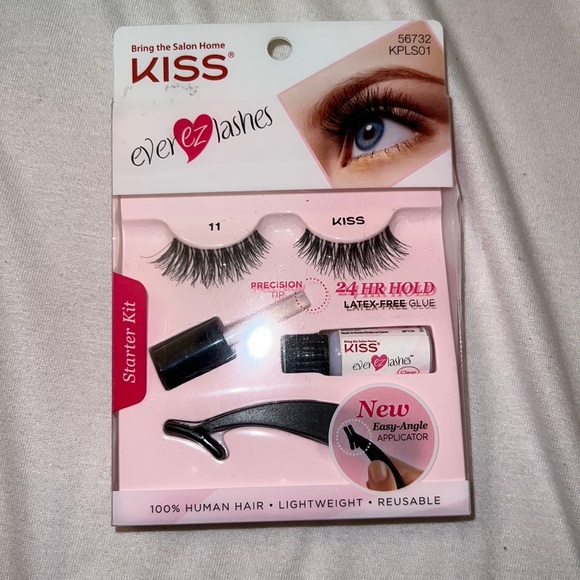 Kiss ever EZ lashes Human lashes. Reusable. Lightweight - Picture 1 of 3